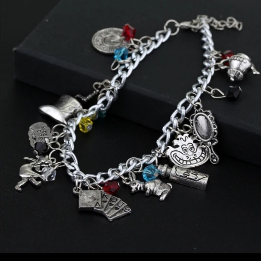 Disney Alice in Wonderland Charm Bracelet